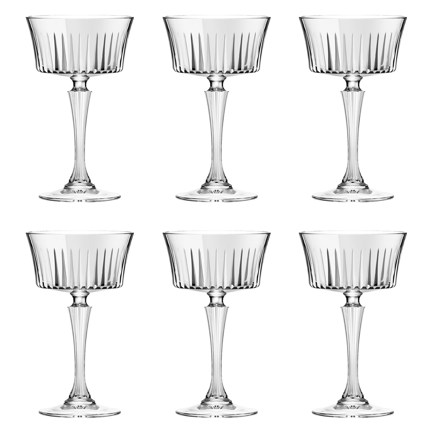 RCR Timeless Champagneglas / Coupe 26 Cl - 6 Stuks - Glazen.nl