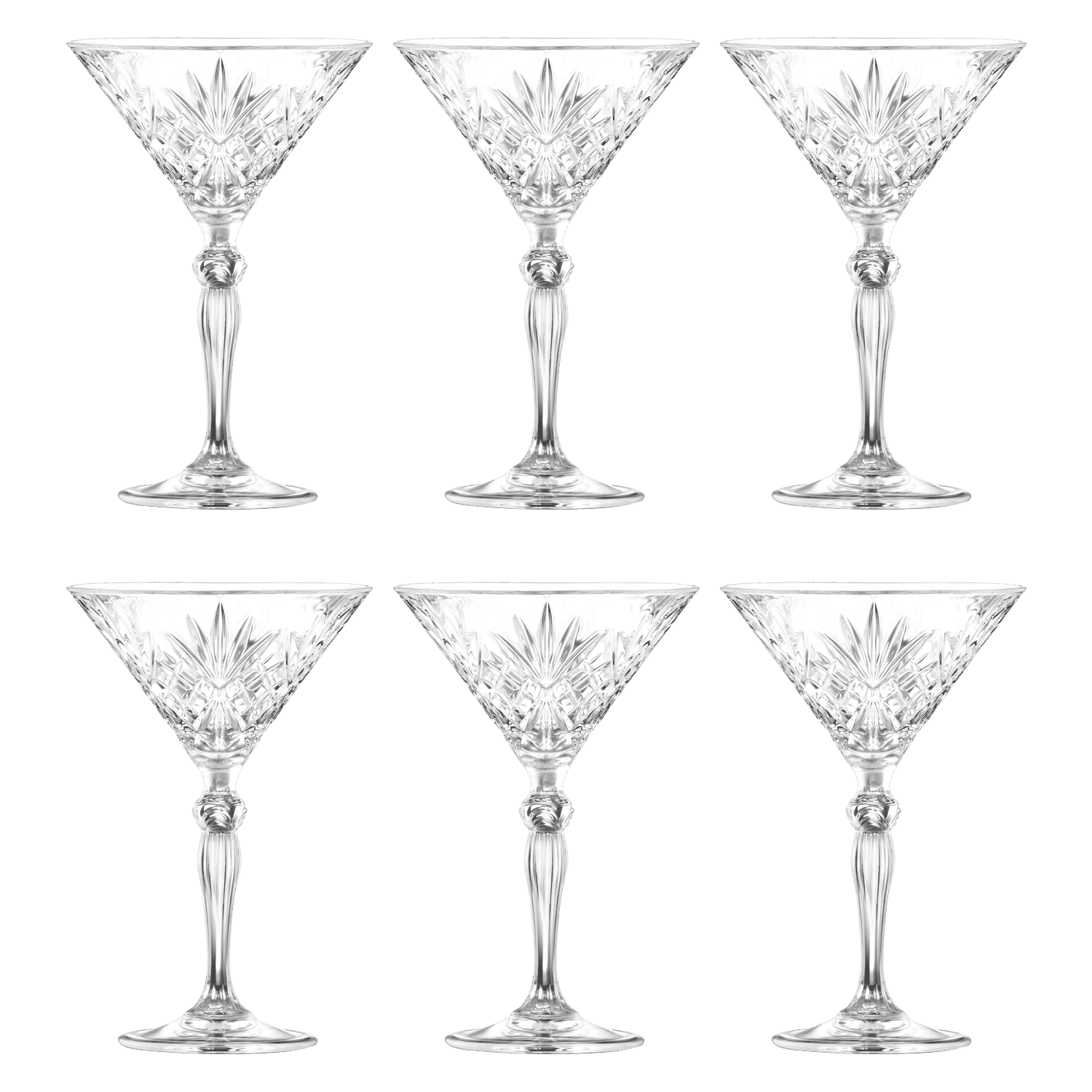 RCR Melodia Martiniglas 21 Cl - 6 Stuks - Glazen.nl
