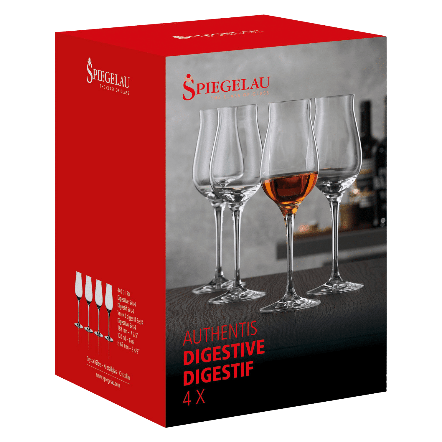 Spiegelau Authentis Likeurglas 17 Cl - 12 Stuks - Glazen.nl