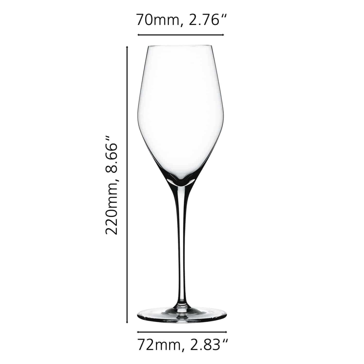 Spiegelau Authentis Champagneglas / Flute 27 Cl - 12 Stuks - Glazen.nl