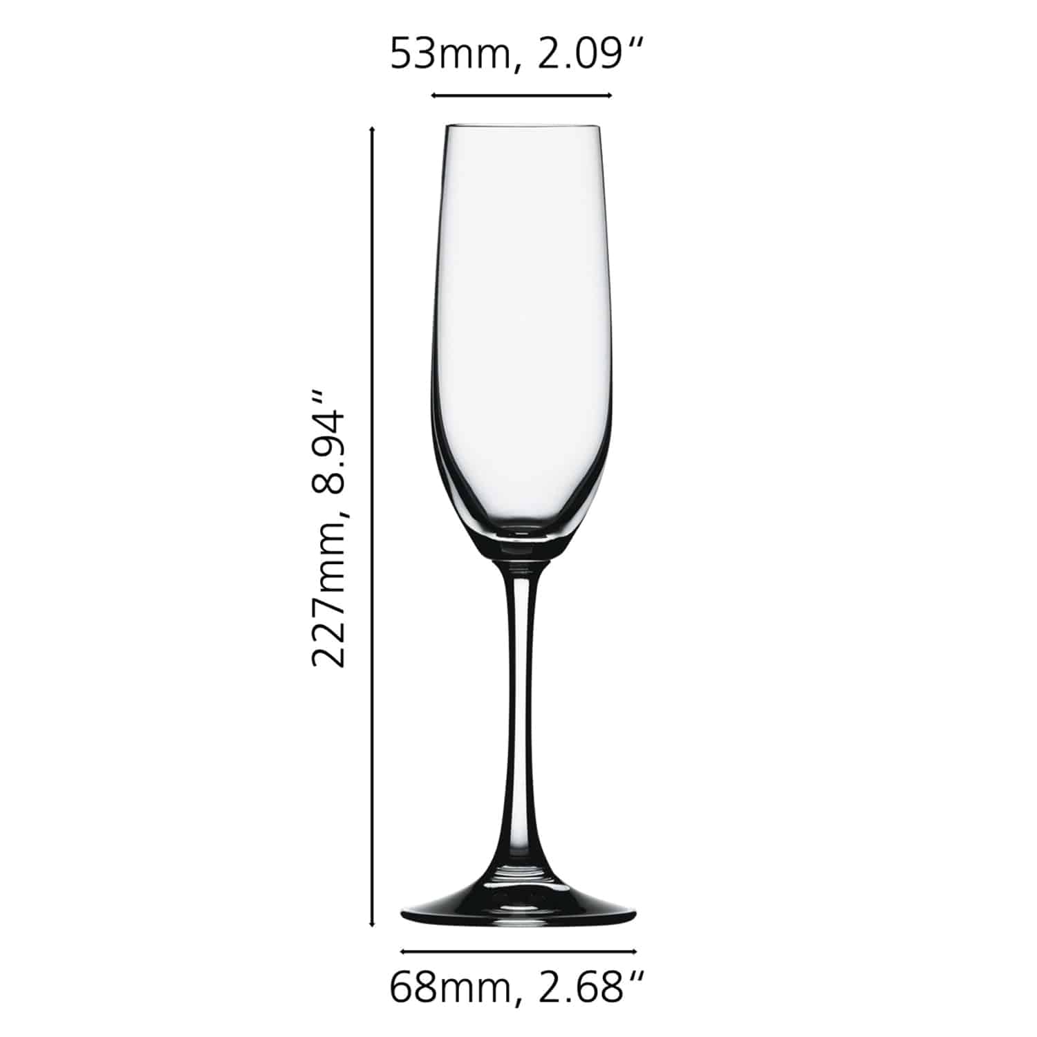 Spiegelau Vino Grande Champagneglas / Flute 18,5 Cl - 12 Stuks - Glazen.nl