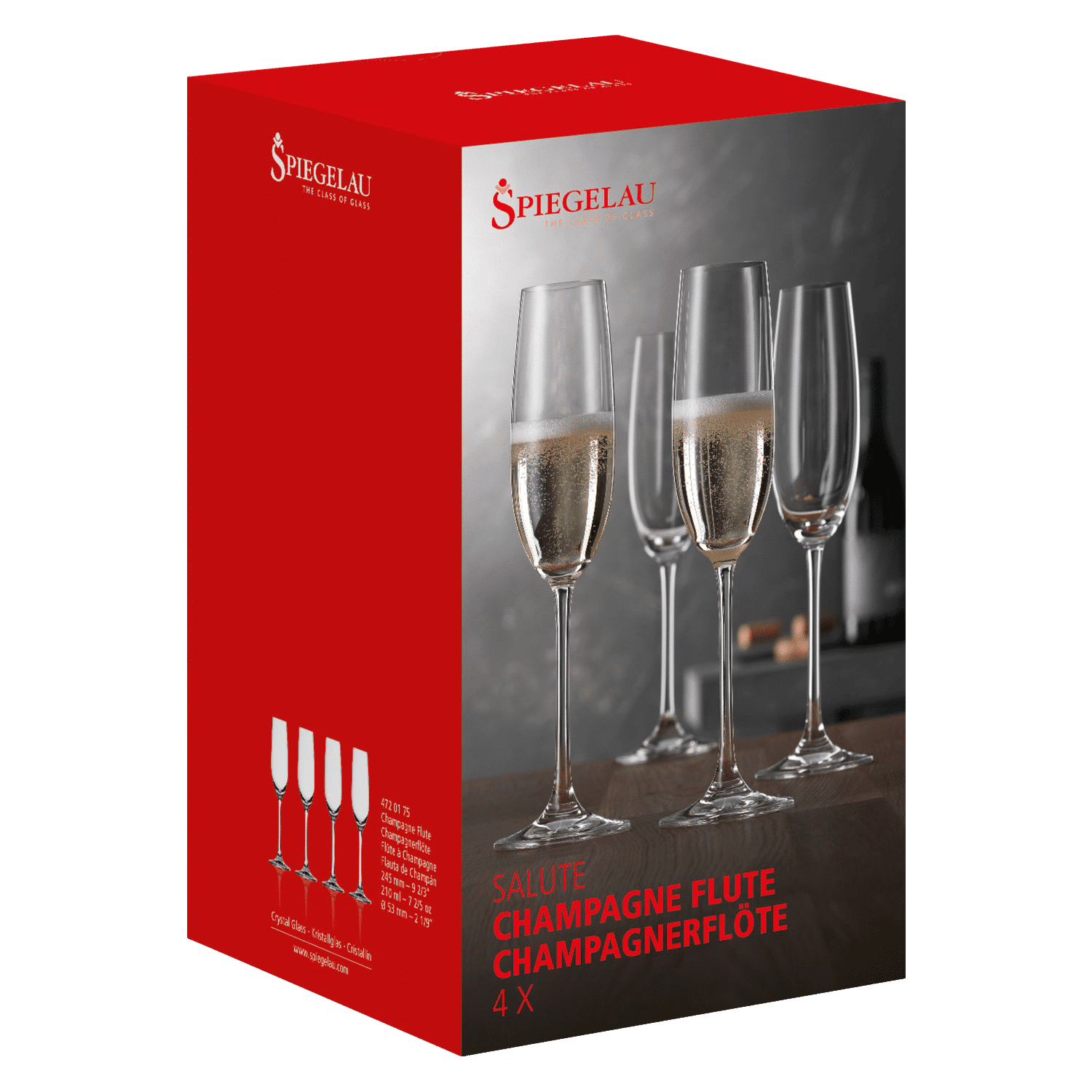 Spiegelau Salute Champagneglas / Flute 21 Cl - 12 Stuks - Glazen.nl