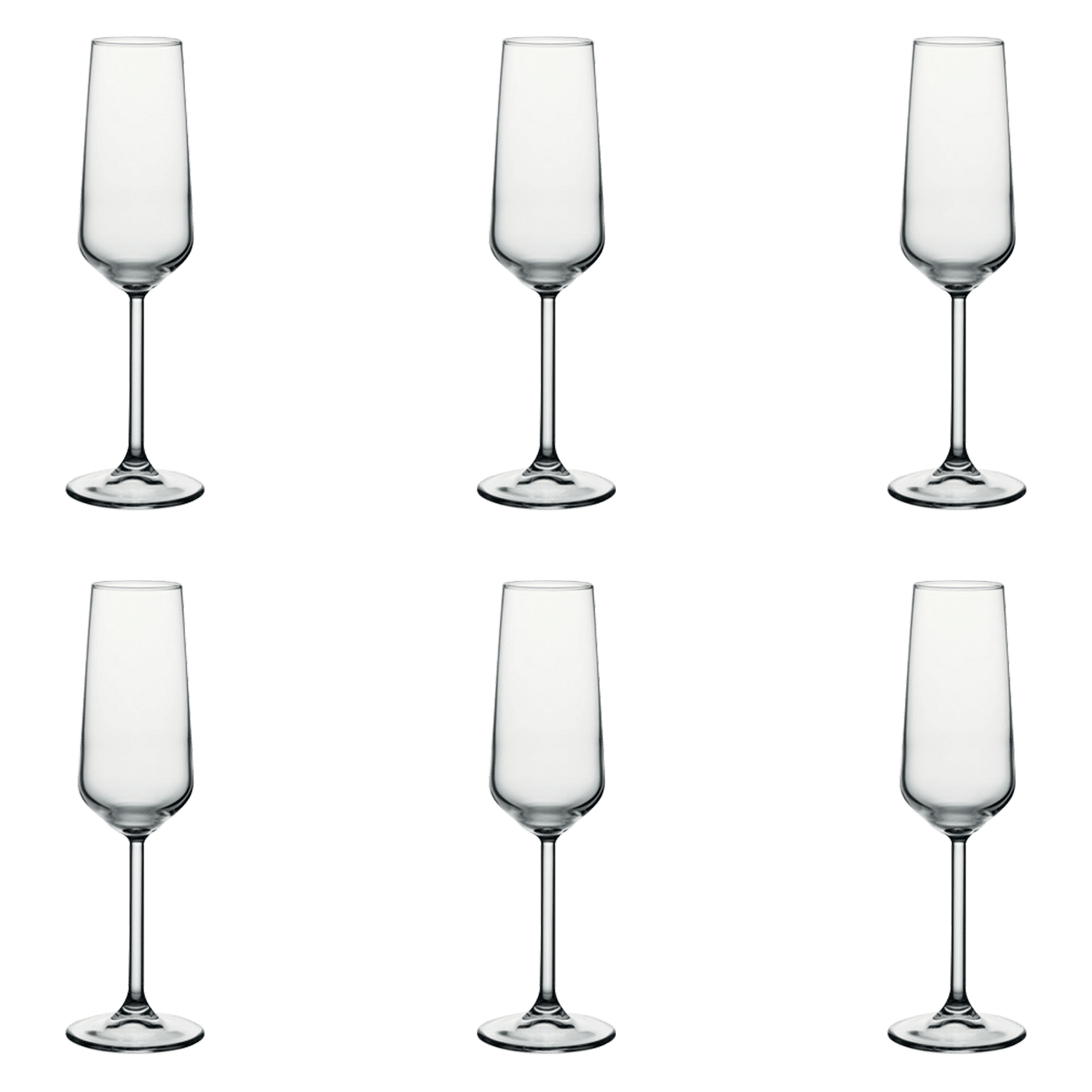 Pasabahce Allegra Champagneglas / Flute 19,5 Cl - 6 Stuks - Glazen.nl