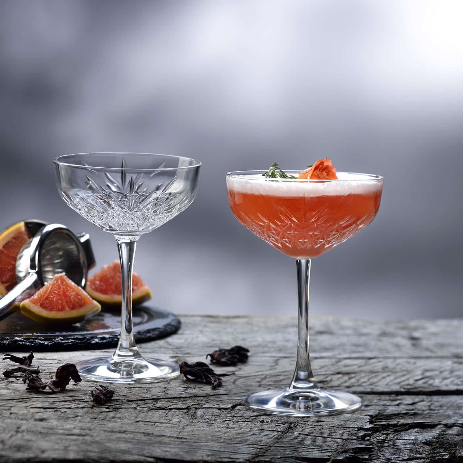 Pasabahce Timeless Champagneglas / Coupe 27 Cl - 12 Stuks - Glazen.nl