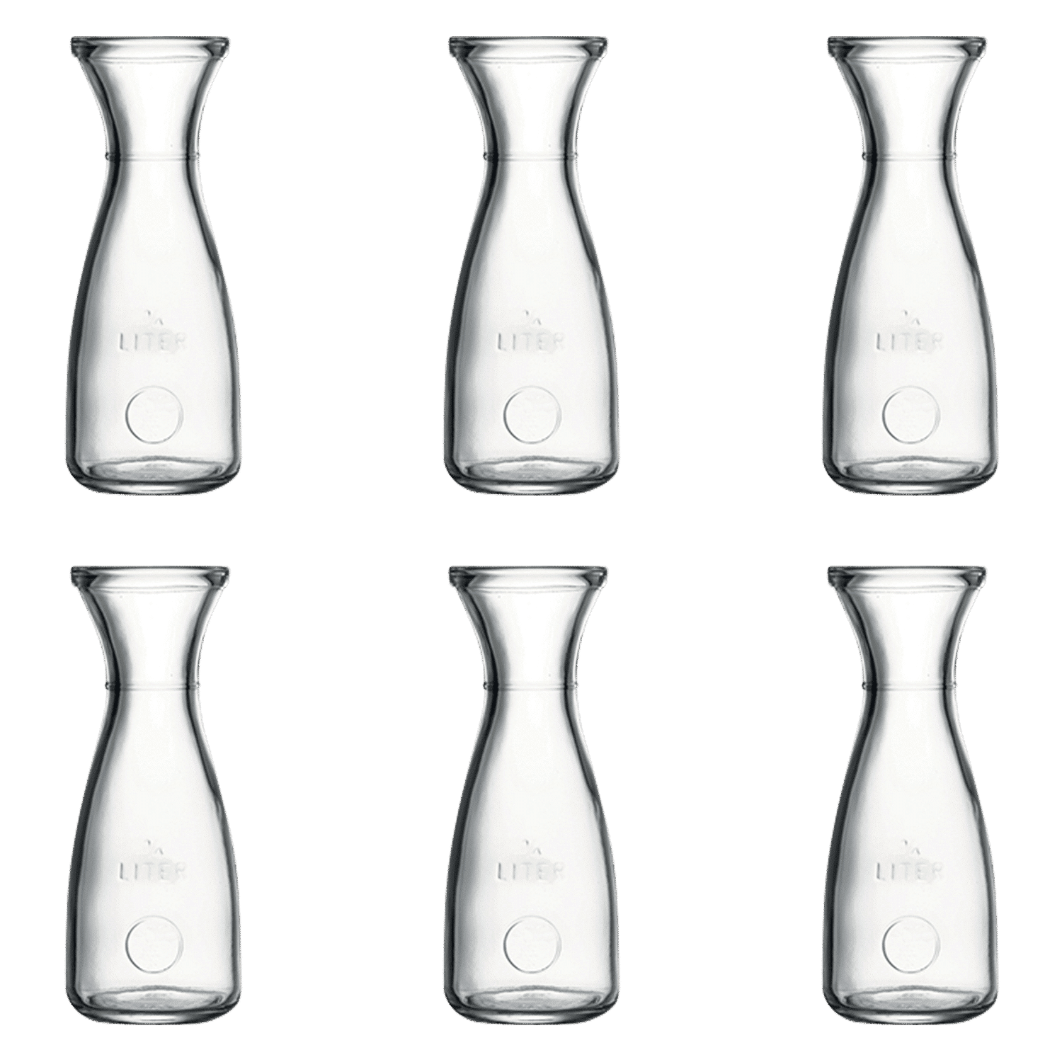 Pasabahce Bacchus Karaf 0,25 Liter - 12 Stuks - Glazen.nl