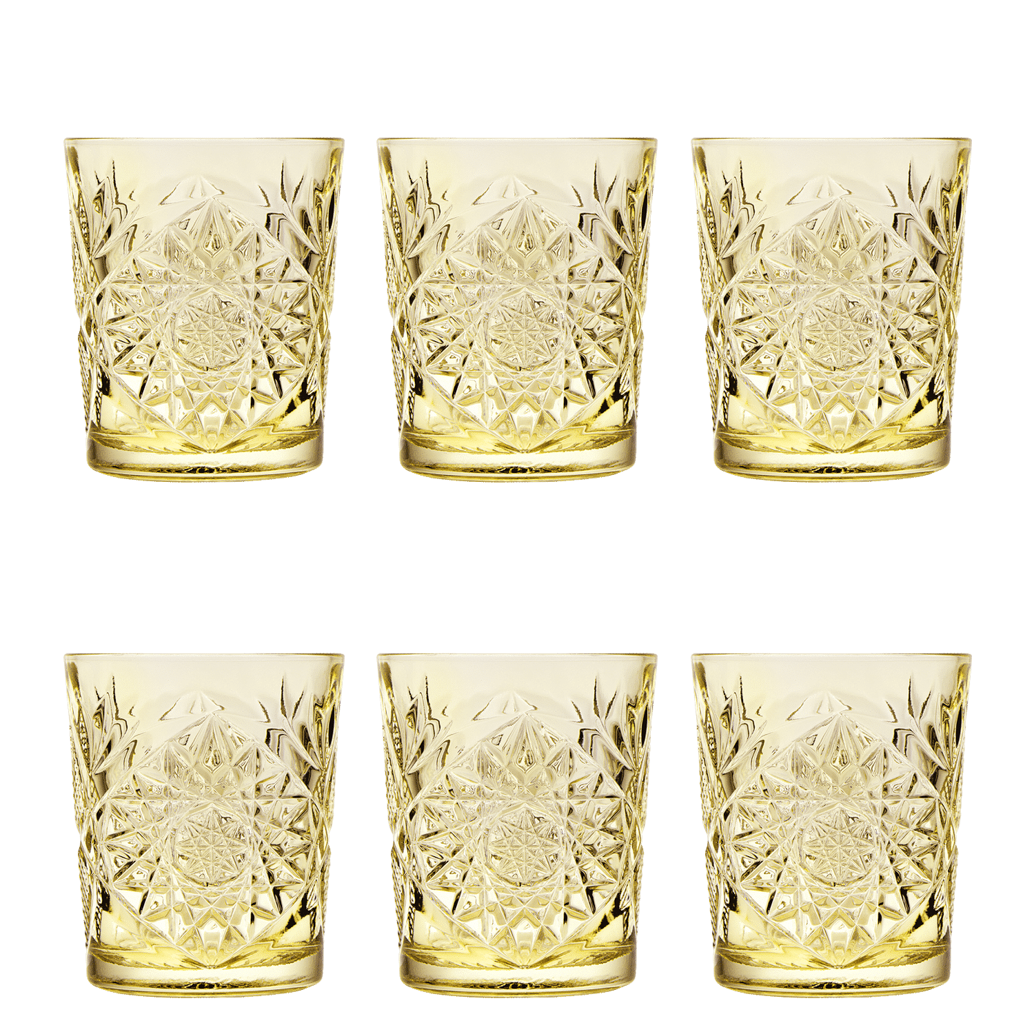 Onis Hobstar / Icon Tumbler 35 Cl Geel - 6 Stuks - Glazen.nl