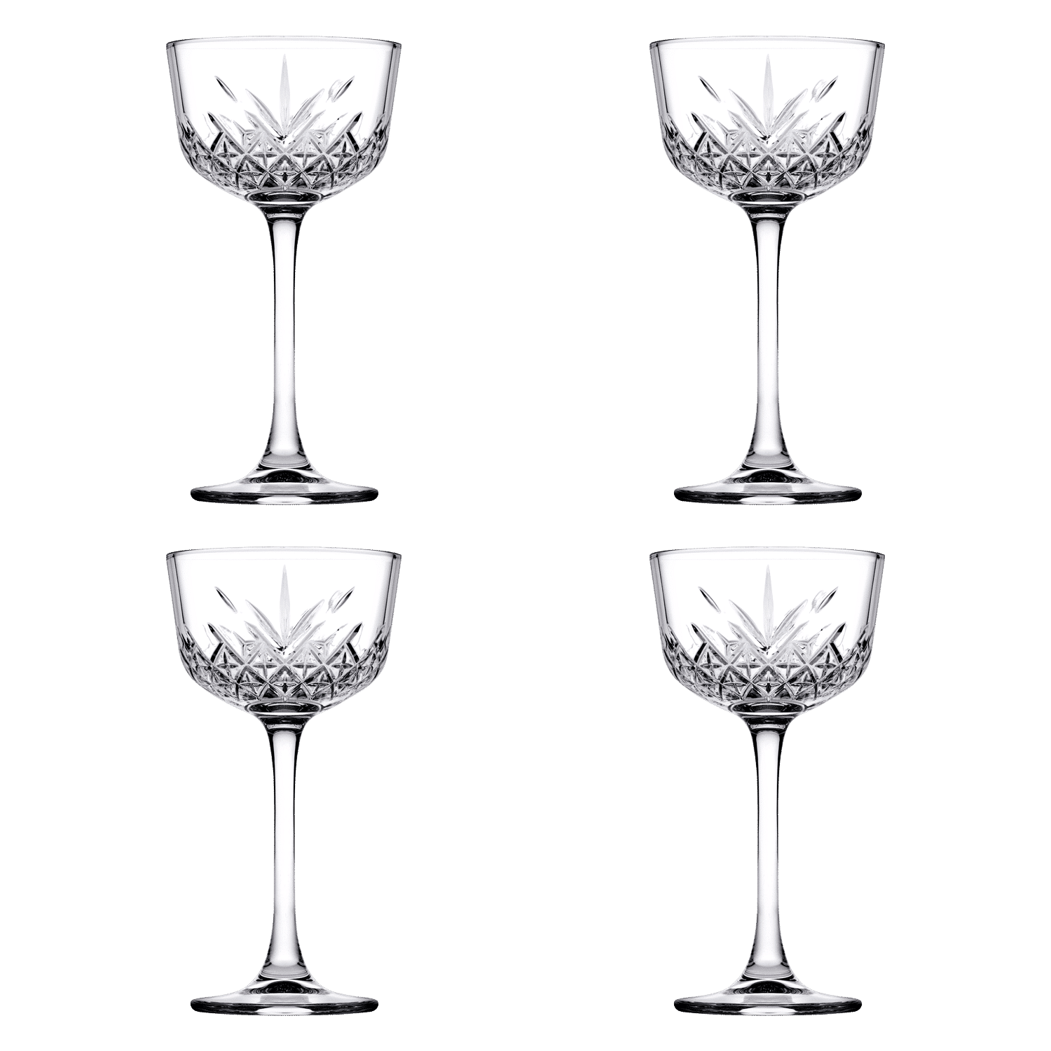 Pasabahce Timeless Champagneglas / Coupe 16 Cl - 4 Stuks - Glazen.nl