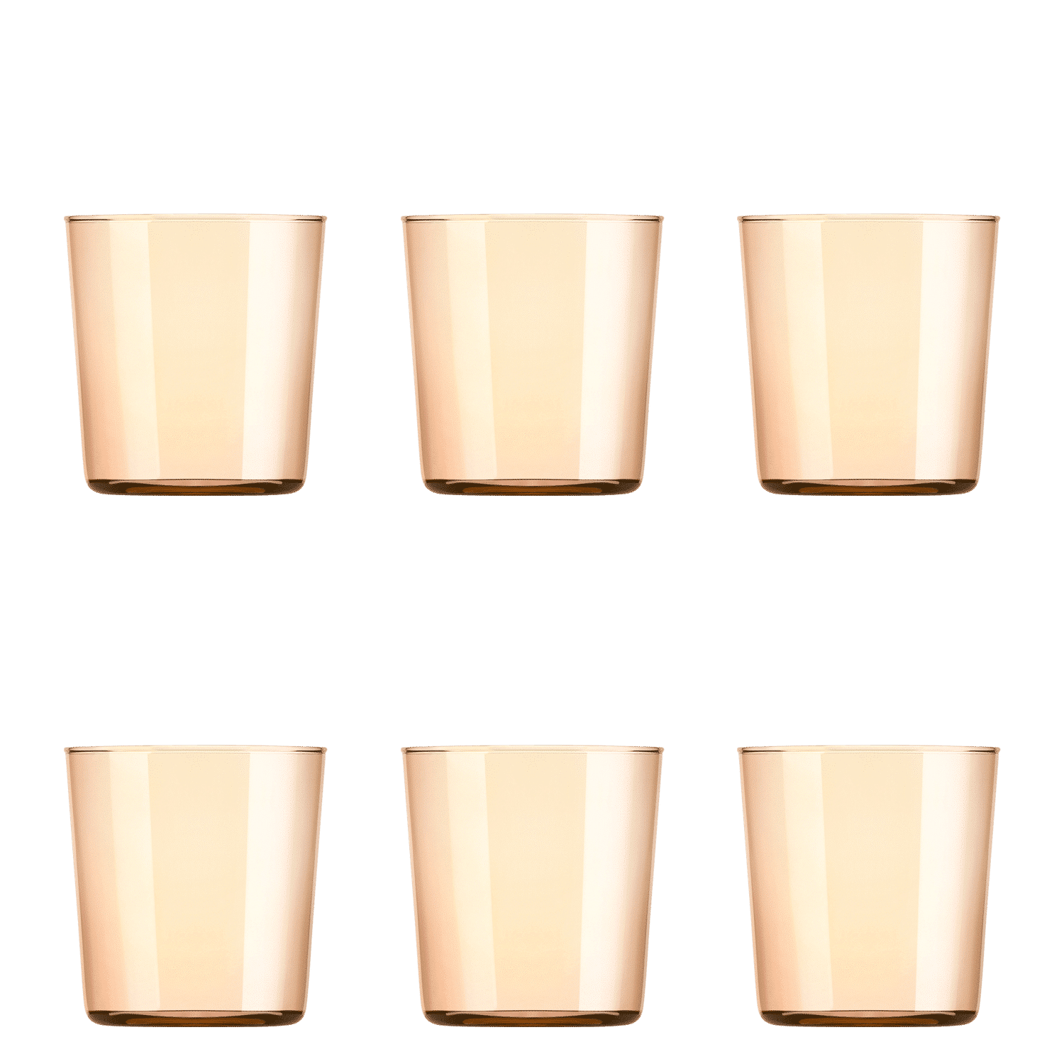 Onis Cidra Tumbler 37 Cl Geel - 6 Stuks - Glazen.nl