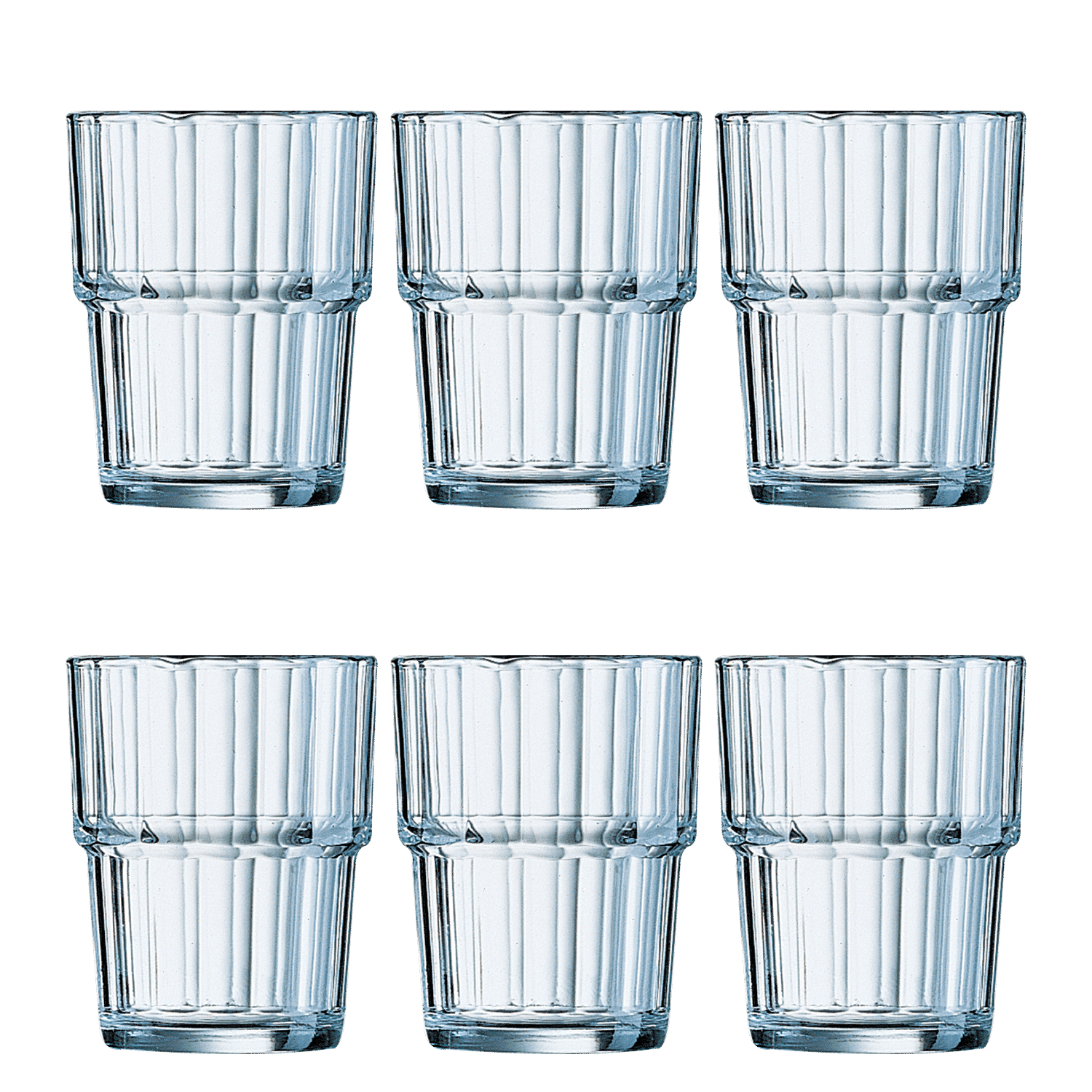 Arcoroc Norvege Tumbler 20 Cl Gehard - 6 Stuks - Glazen.nl