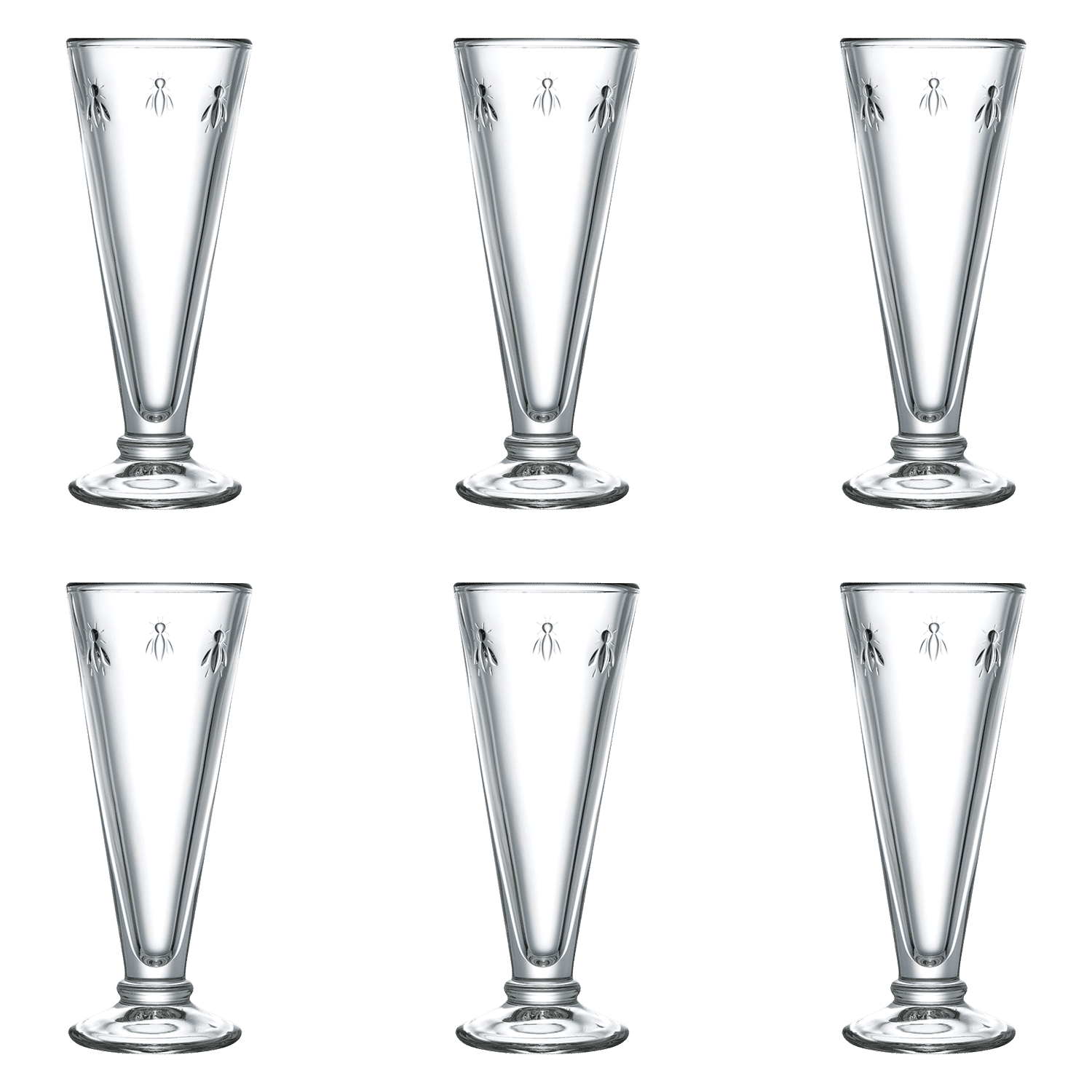 La Rochère Abeille Champagne Flute 15 cl - 6 Stuks - Glazen.nl