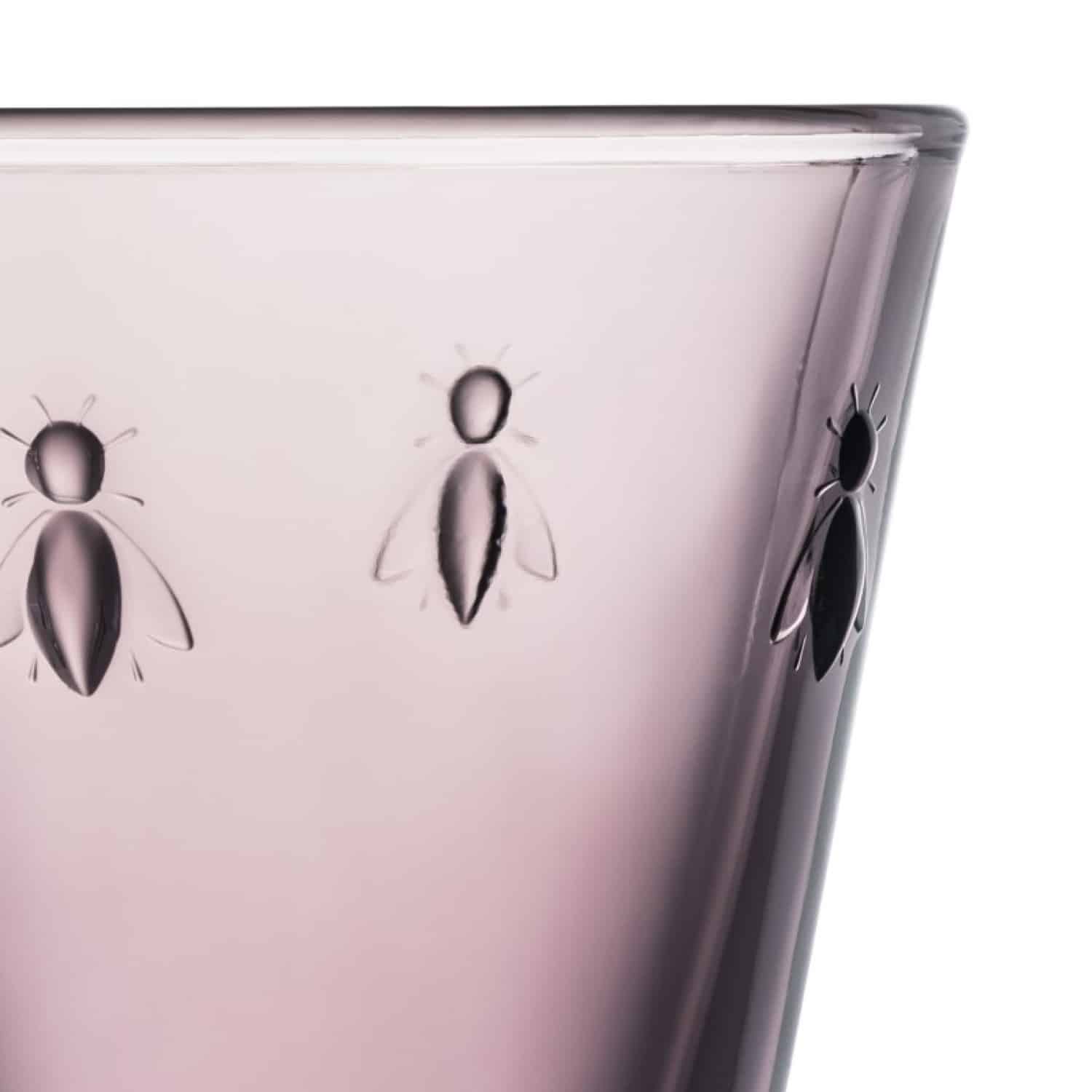 La Rochère Abeille Wijnglas 24 cl Aubergine - 6 Stuks - Glazen.nl
