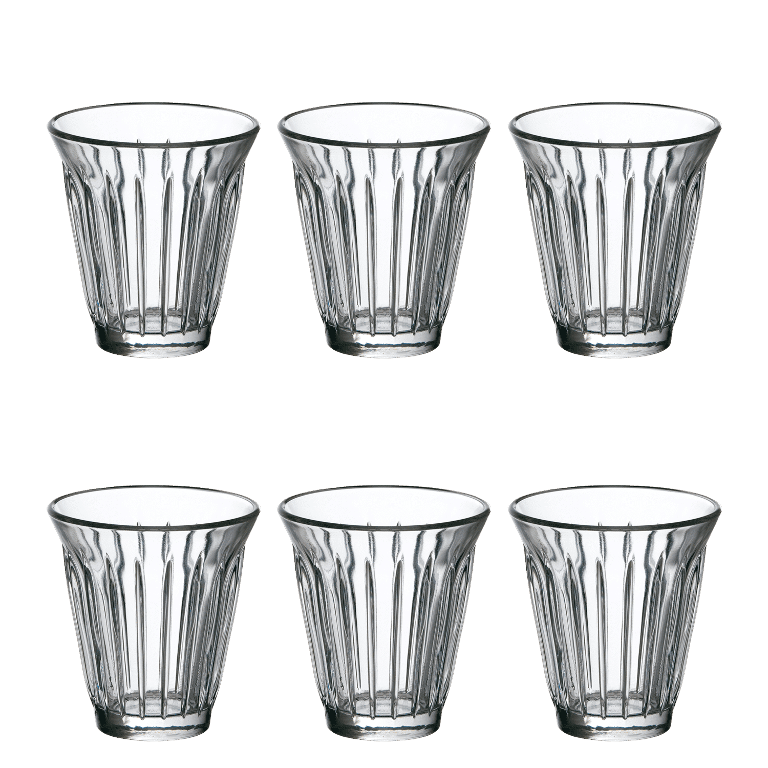 La Rochère Zinc Koffie Glas 20 Cl - 6 Stuks - Glazen.nl