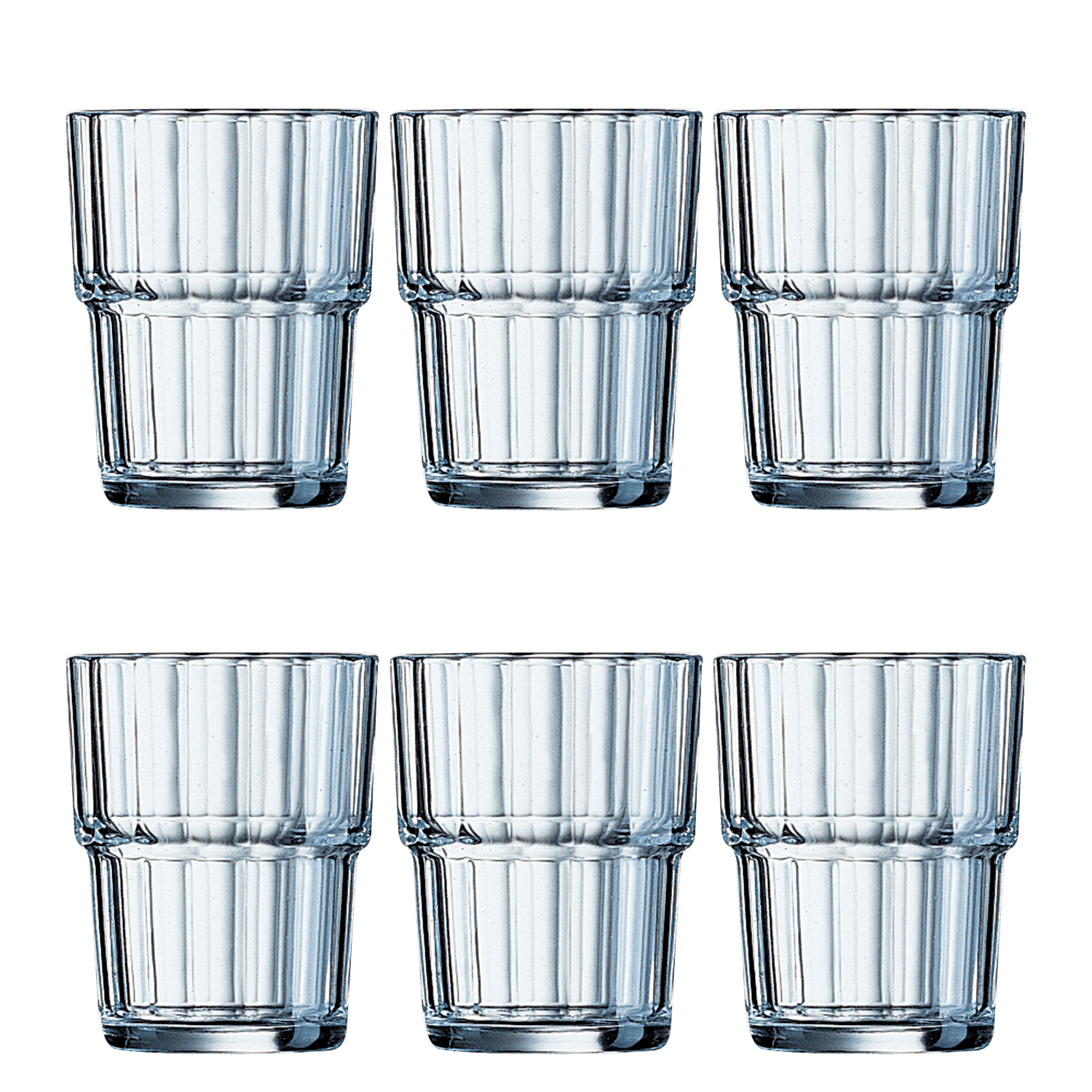 Arcoroc Norvege Tumbler 25 Cl Gehard - 6 Stuks - Glazen.nl