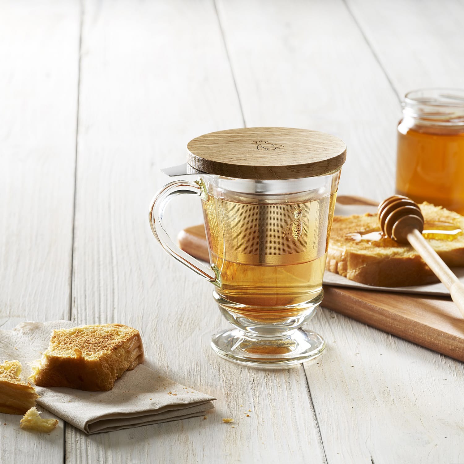 La Rochère Abeille Theeset 27,5 cl - Glazen.nl