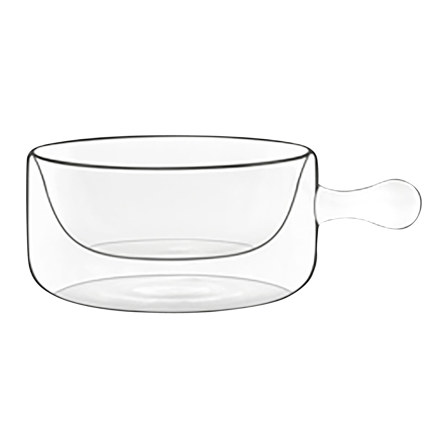 Luigi Bormioli Thermic Glass Kommetje Tegamino 16 Cl - 2 Stuks - Glazen.nl