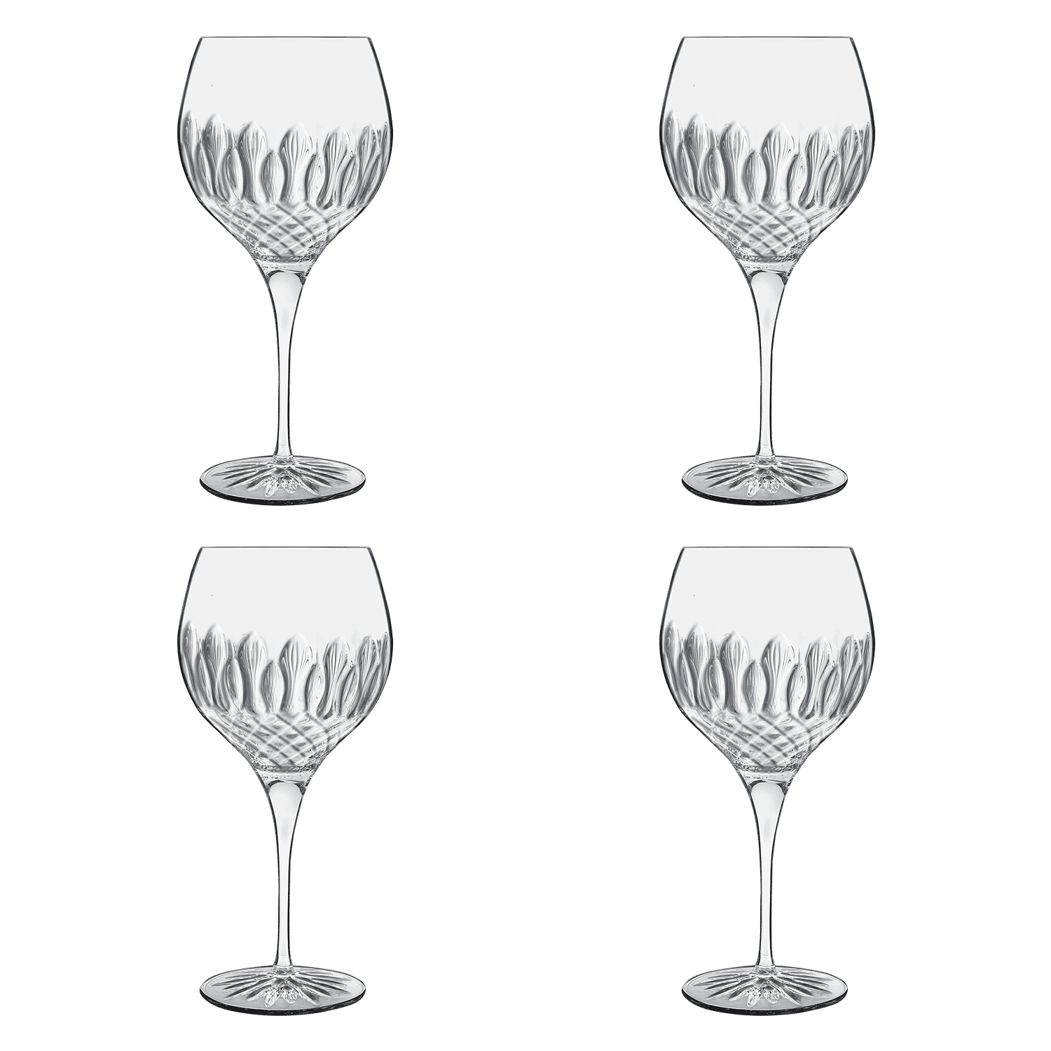 Luigi Bormioli Diamante Gin Tonic Glas 65 Cl - 4 Stuks - Glazen.nl