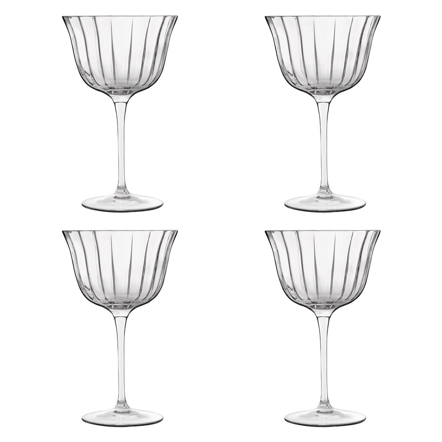 Luigi Bormioli Bach Cocktailglas 26 Cl Retro Fizz - 4 Stuks - Glazen.nl