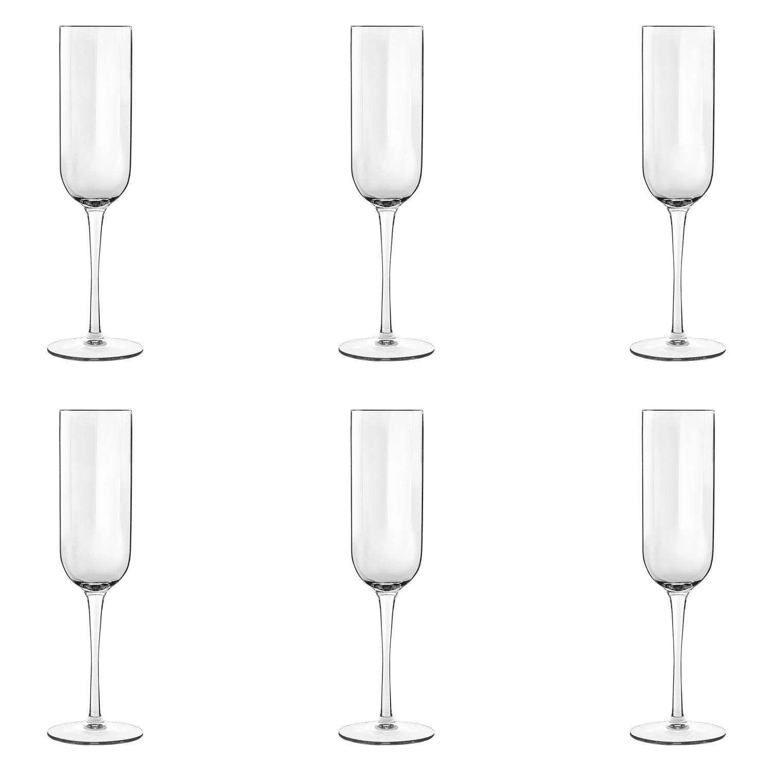 Luigi Bormioli Mixology Jazz Champagneglas / Flute 21 Cl - 6 Stuks - Glazen.nl