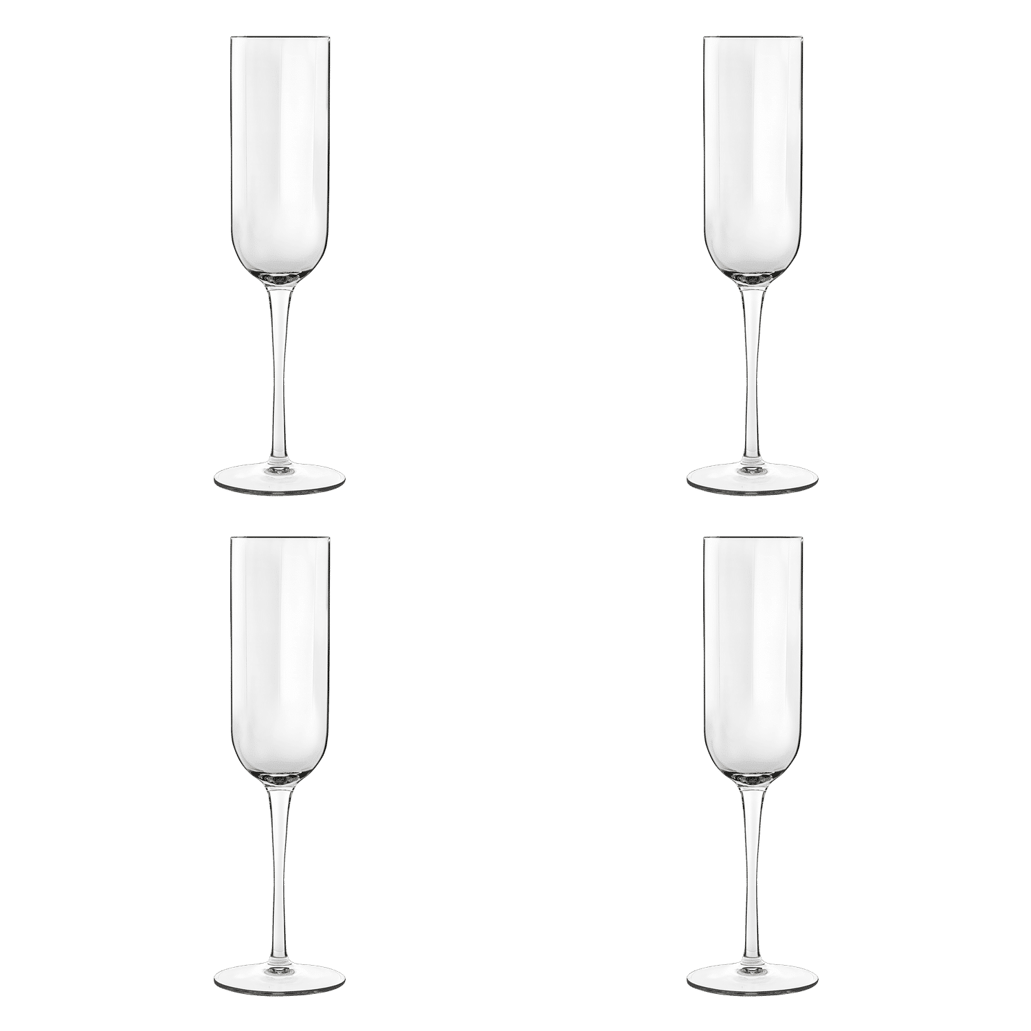 Luigi Bormioli Mixology Jazz Champagneglas / Flute 21 Cl - 4 Stuks - Glazen.nl