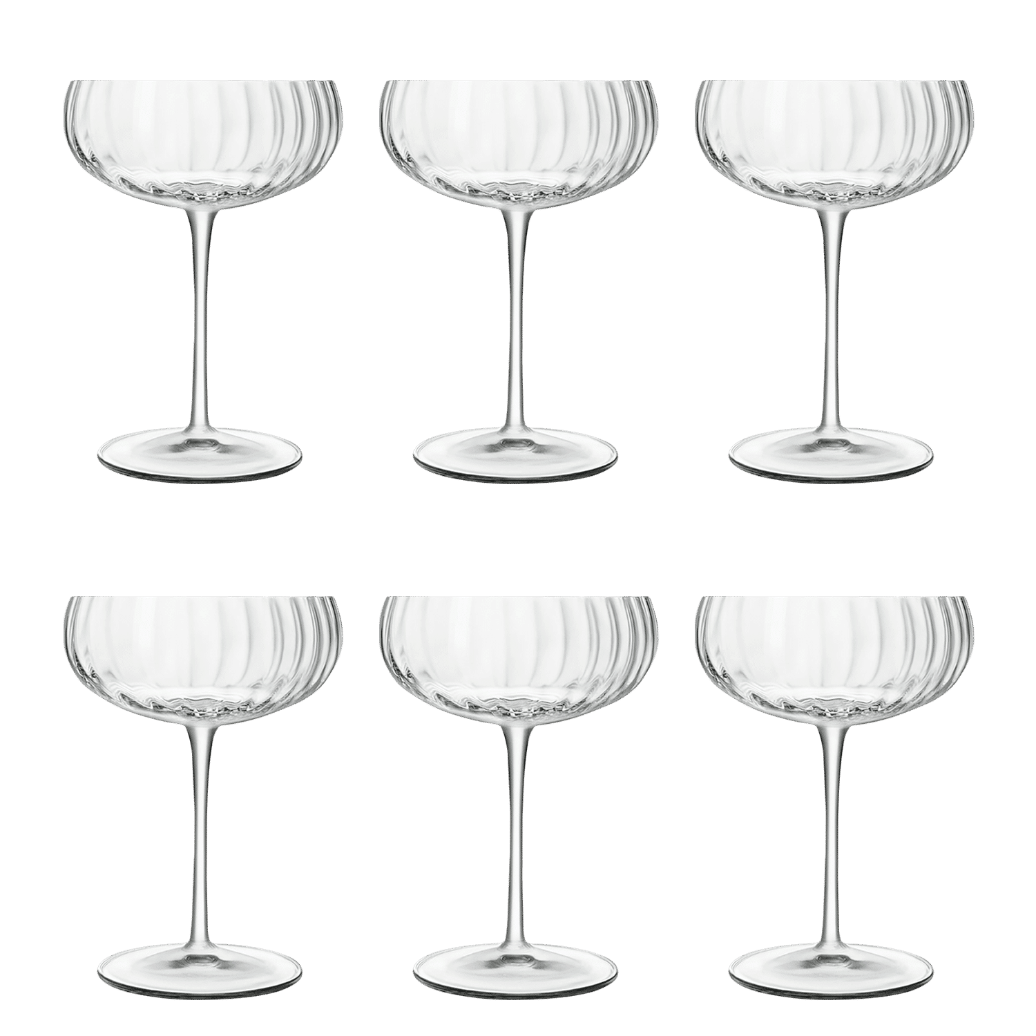 Luigi Bormioli Speakeasies Swing Champagneglas / Coupe 30 Cl - 6 Stuks - Glazen.nl