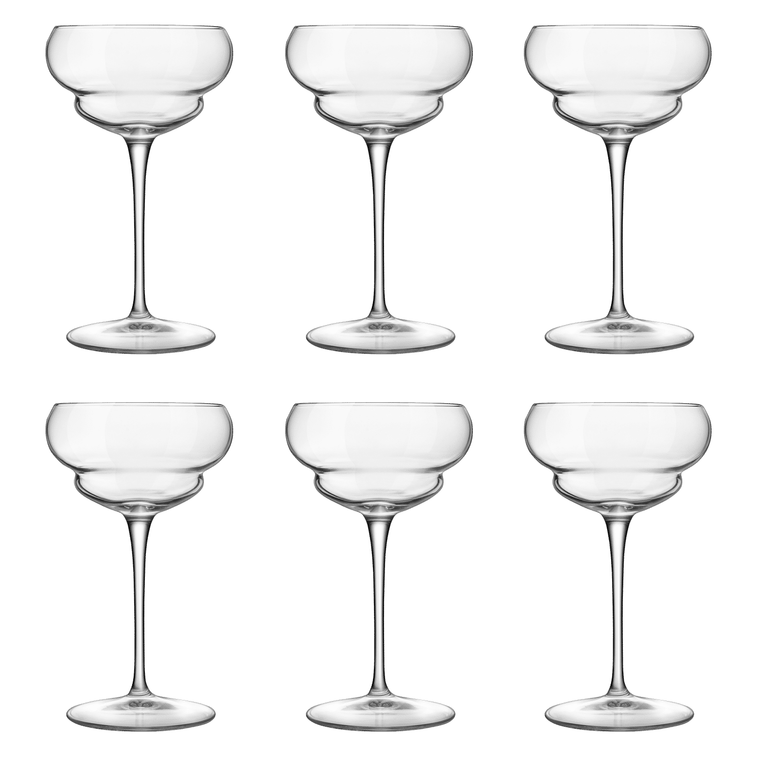 Luigi Bormioli Backdoor'20S Cocktailglas 17 Cl Nick & Nora - 6 Stuks - Glazen.nl