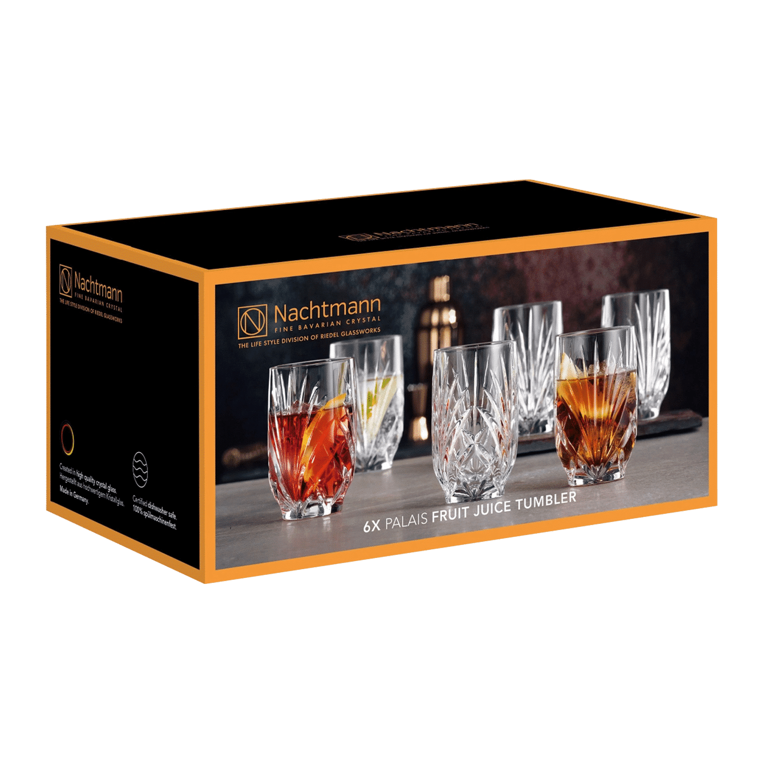 Nachtmann Palais Tumbler 26,5 Cl - 24 Stuks - Glazen.nl