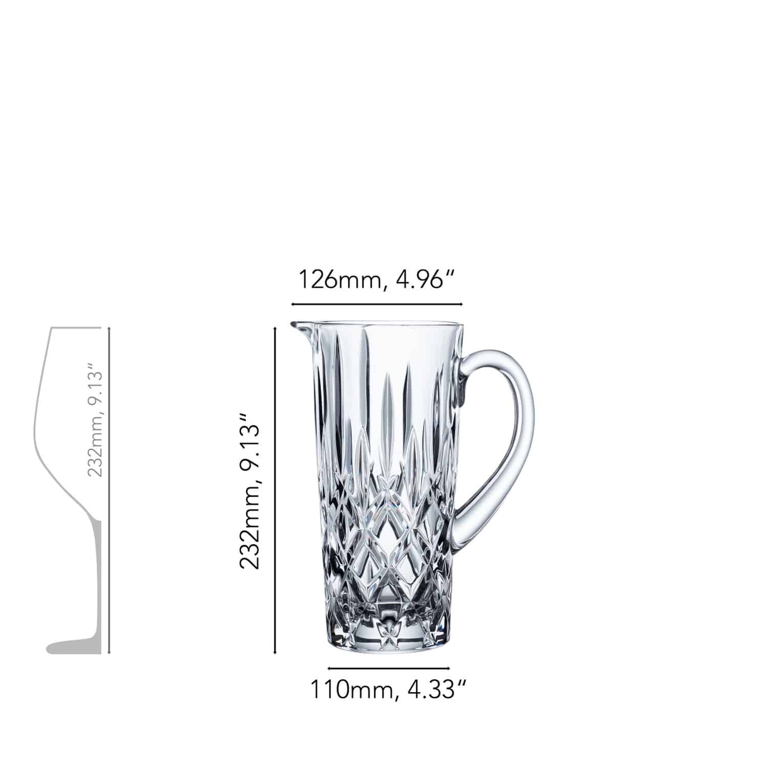 Nachtmann Noblesse Pitcher 116 Cl - Glazen.nl