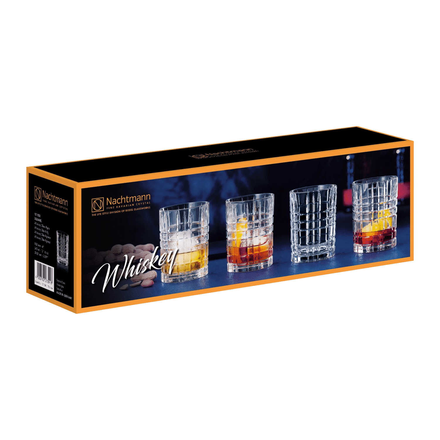 Nachtmann Square Tumbler 26 Cl - 12 Stuks - Glazen.nl