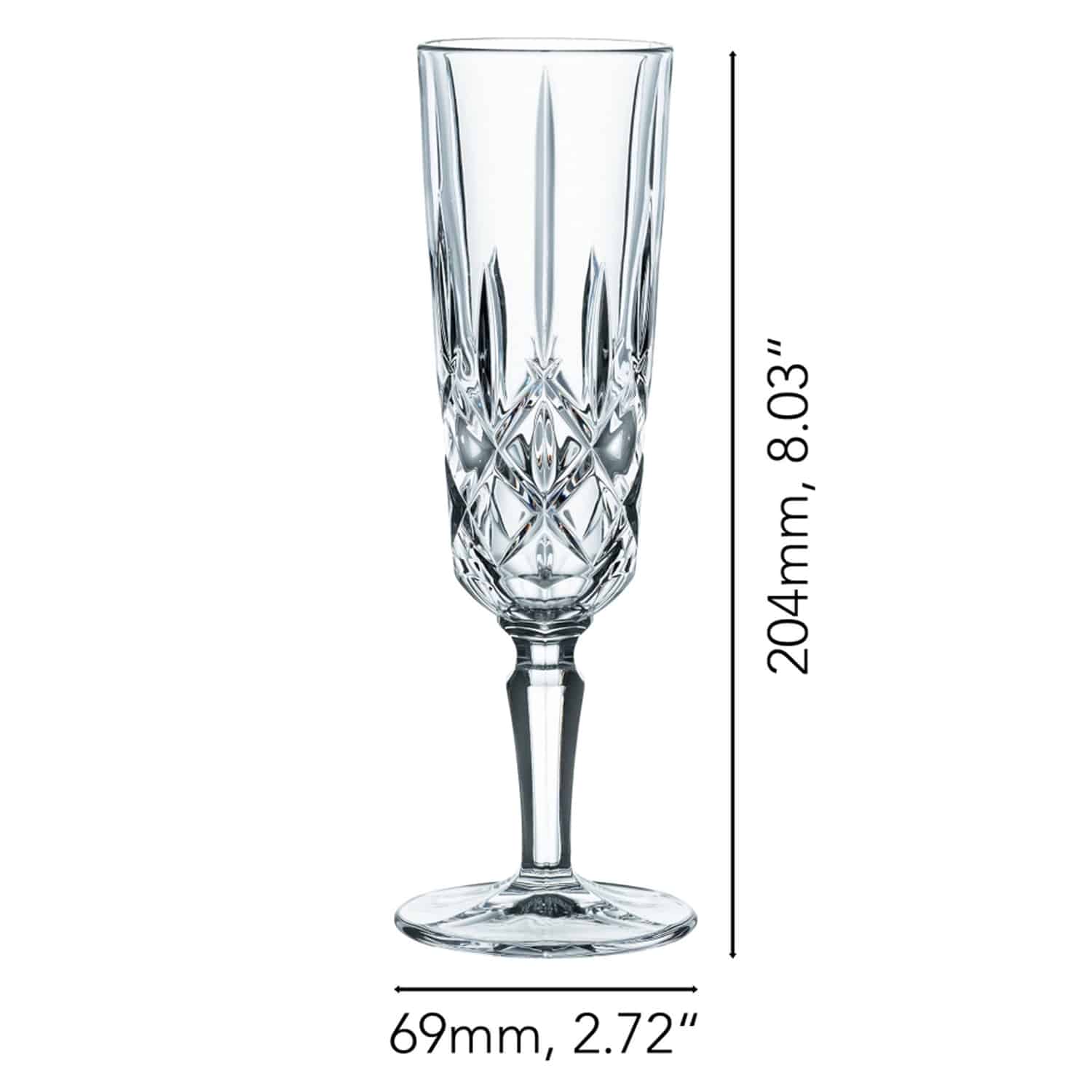 Nachtmann Noblesse Champagneglas / Flute 15,1 Cl - 12 Stuks - Glazen.nl