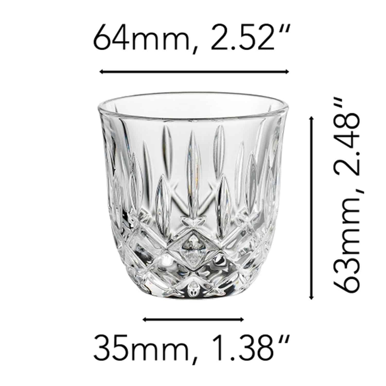 Nachtmann Noblesse Barista Espressoglas 9 Cl - 12 Stuks - Glazen.nl