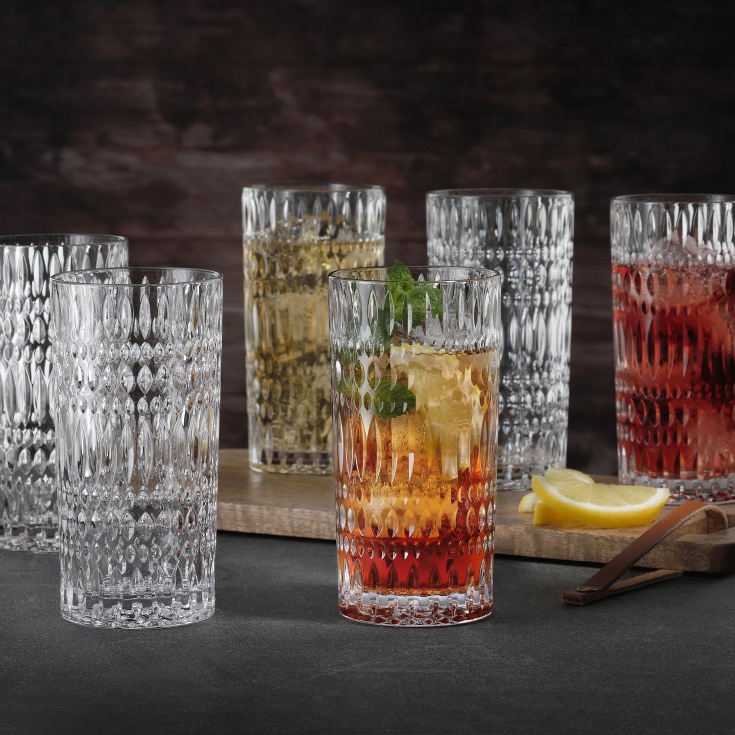 Nachtmann Ethno Longdrinkglas 42,2 Cl Latte Macchiato - 12 Stuks - Glazen.nl