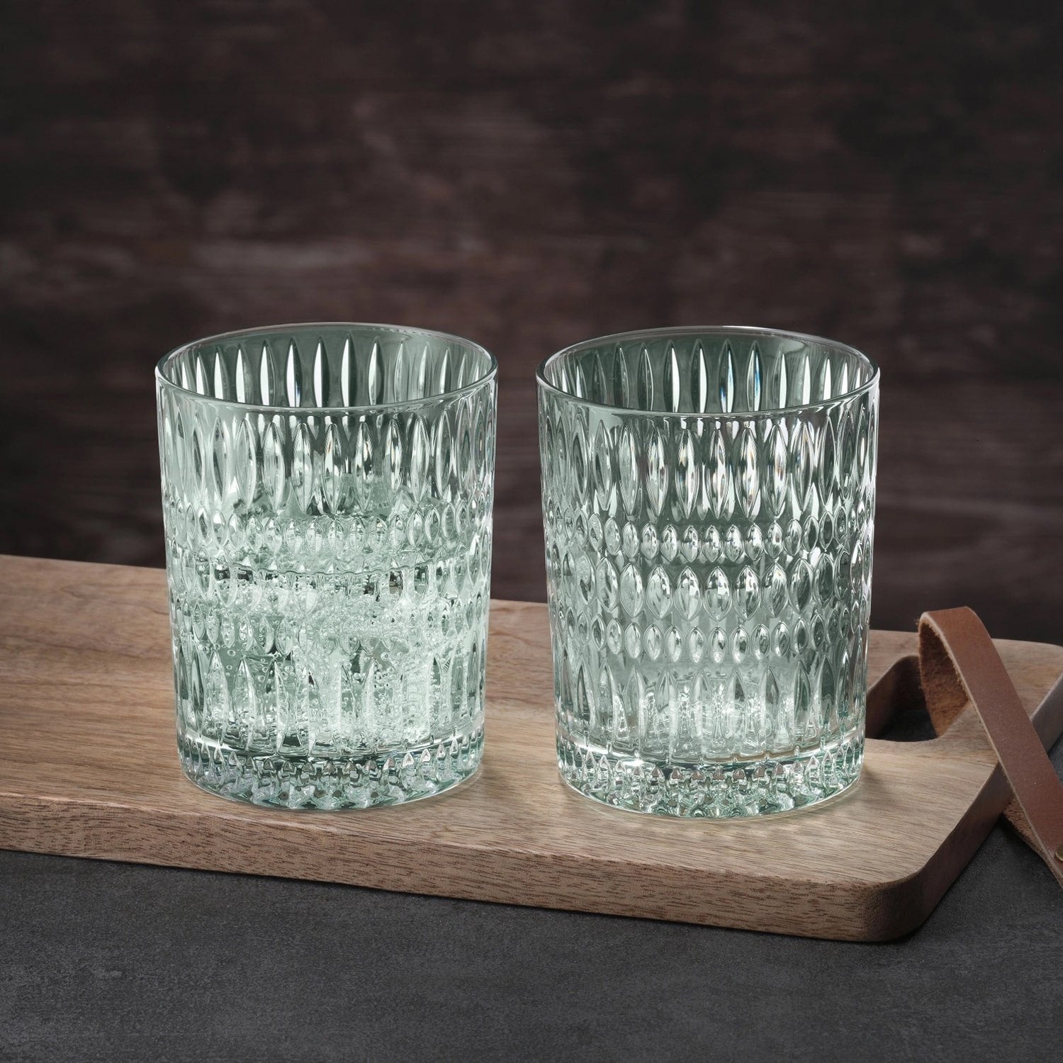 Nachtmann Ethno Tumbler 30,4 Cl Groen - 2 Stuks - Glazen.nl