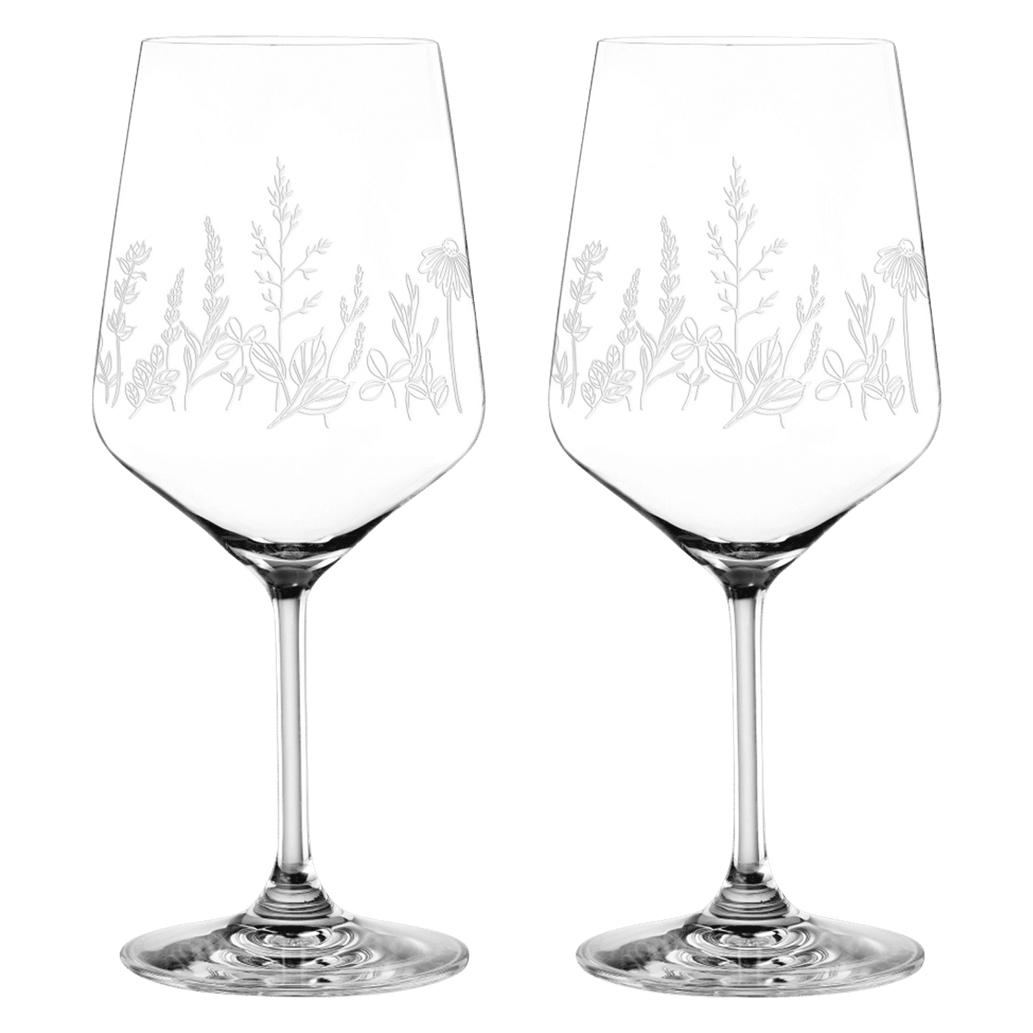 Nachtmann Tattoo Gin Tonic Glas 63 Cl Botanical Wit - 2 Stuks - Glazen.nl