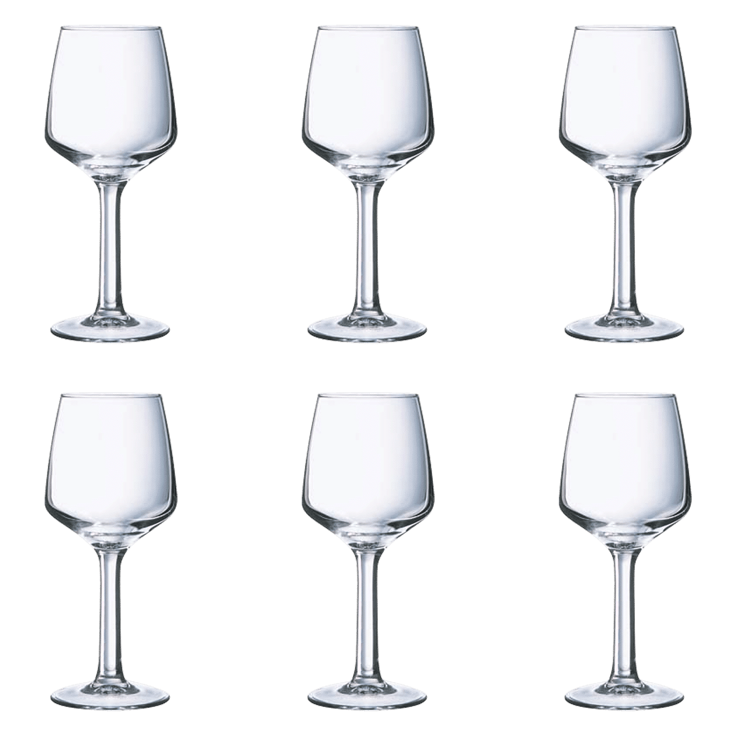 Arcoroc Lineal Wijnglas 25 Cl - 6 Stuks - Glazen.nl