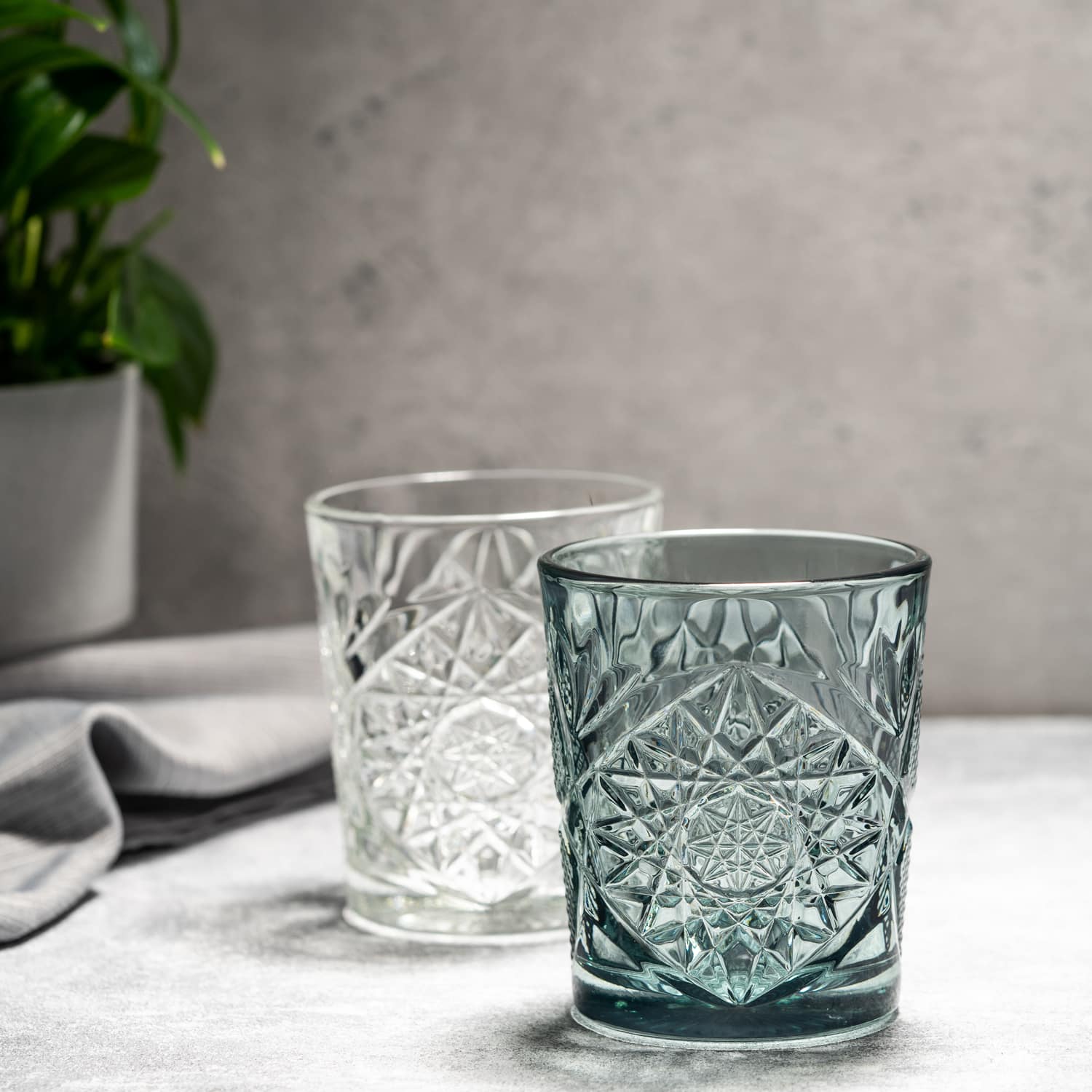 Onis Hobstar / Icon Tumbler 35 Cl Groen - 6 Stuks - Glazen.nl