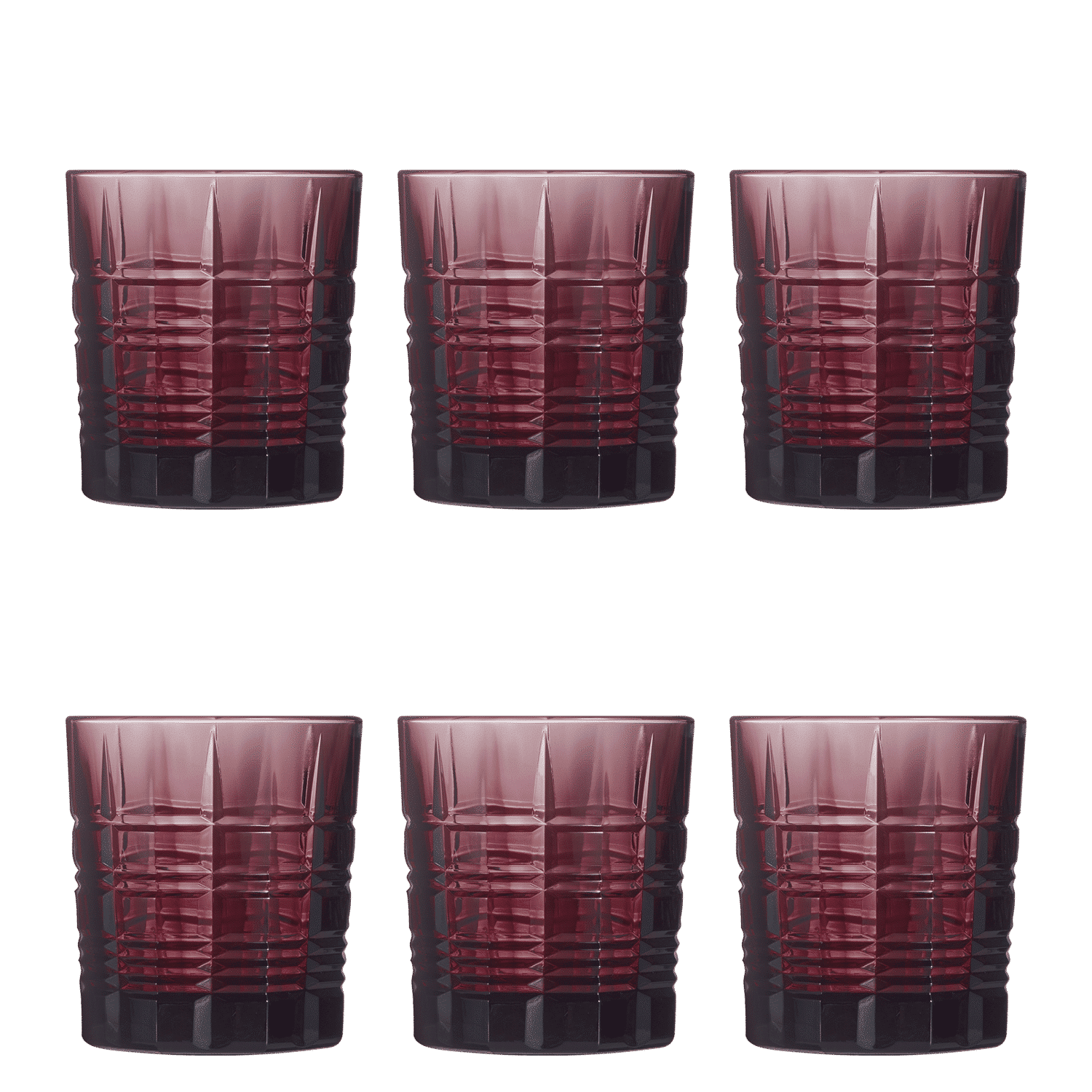 Arcoroc Brixton Tumbler 30 Cl Lila - 6 Stuks - Glazen.nl