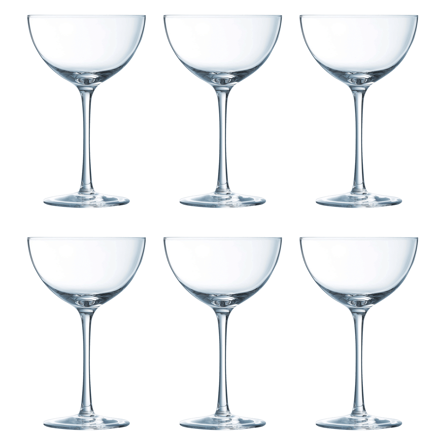 Chef & Sommelier Cocktail Champagneglas / Coupe 21 Cl - 6 Stuks - Glazen.nl