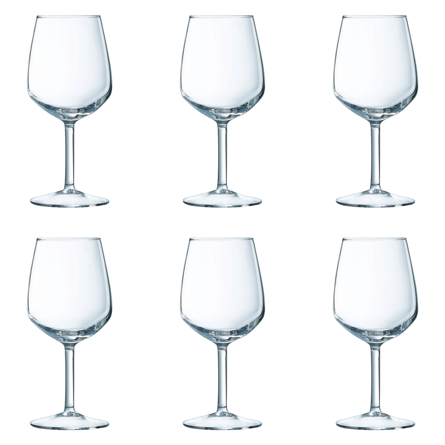 Arcoroc Silhouette Wijnglas 25 Cl - 6 Stuks - Glazen.nl