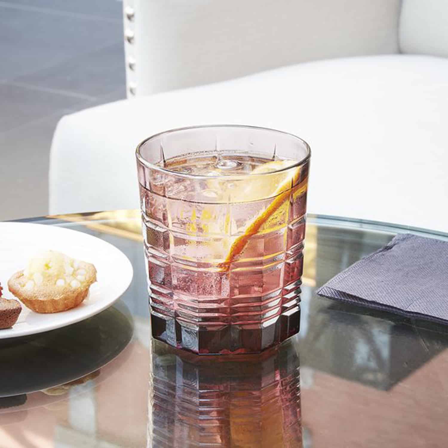 Arcoroc Brixton Tumbler 30 Cl Lila - 6 Stuks - Glazen.nl