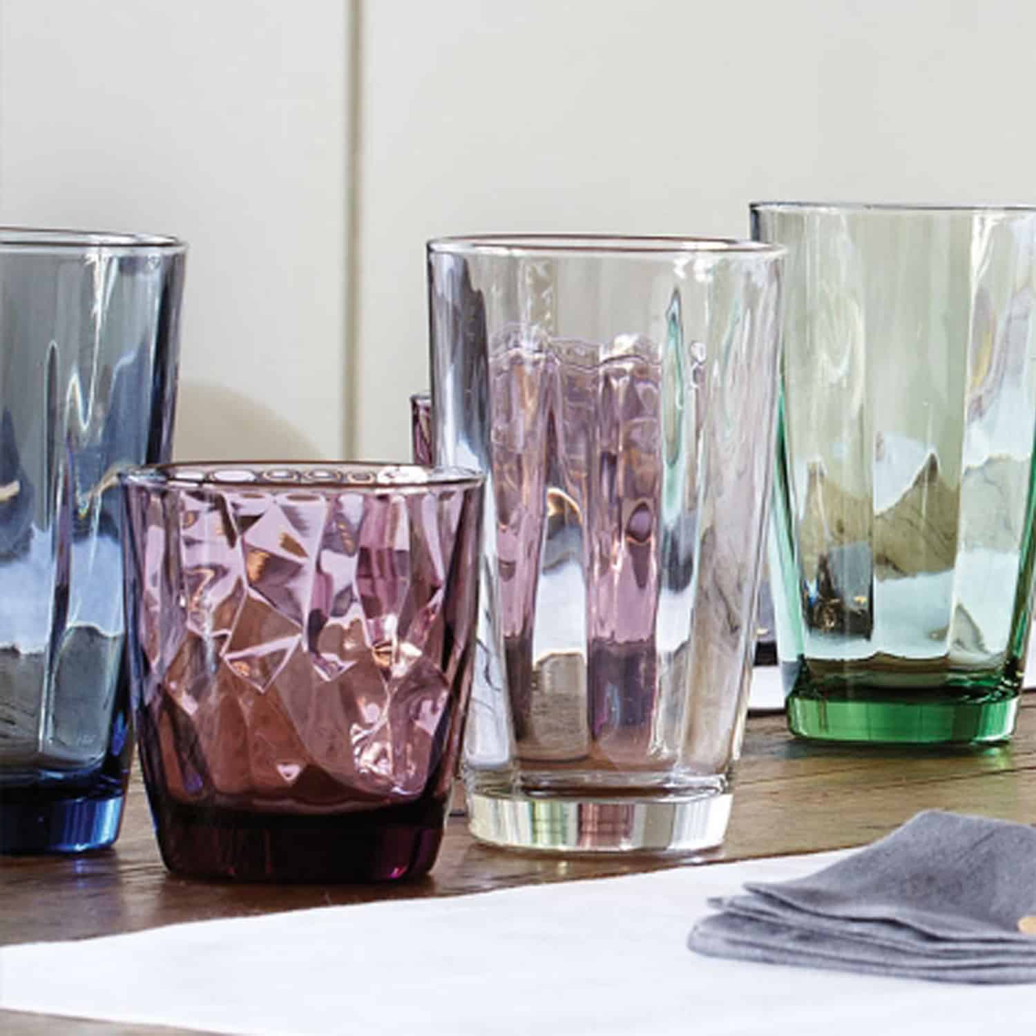 Bormioli Rocco Diamond Tumbler 30 Cl Paars - 6 Stuks - Glazen.nl