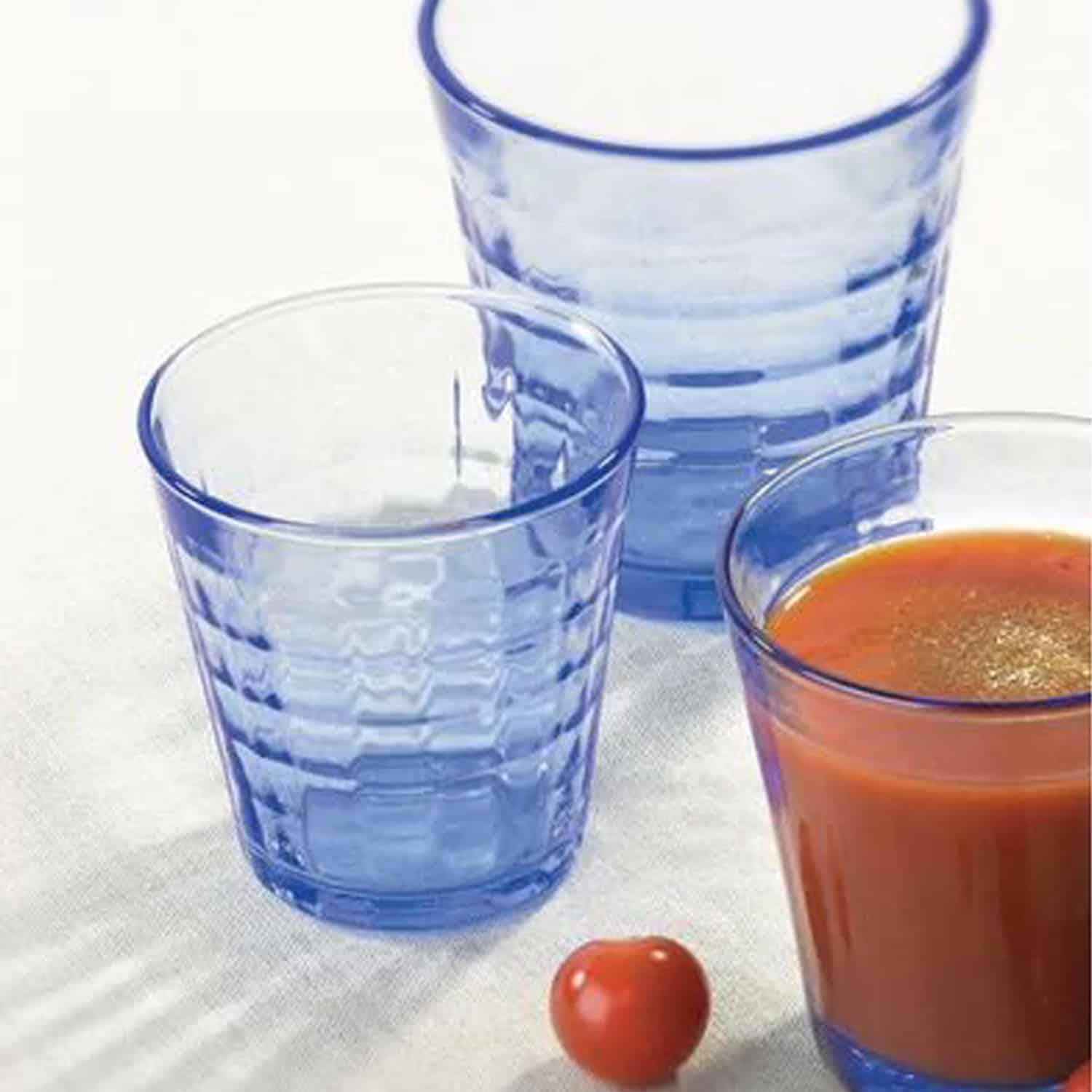 Duralex Prisme Tumbler 27,5 Cl Marine - 4 Stuks - Glazen.nl