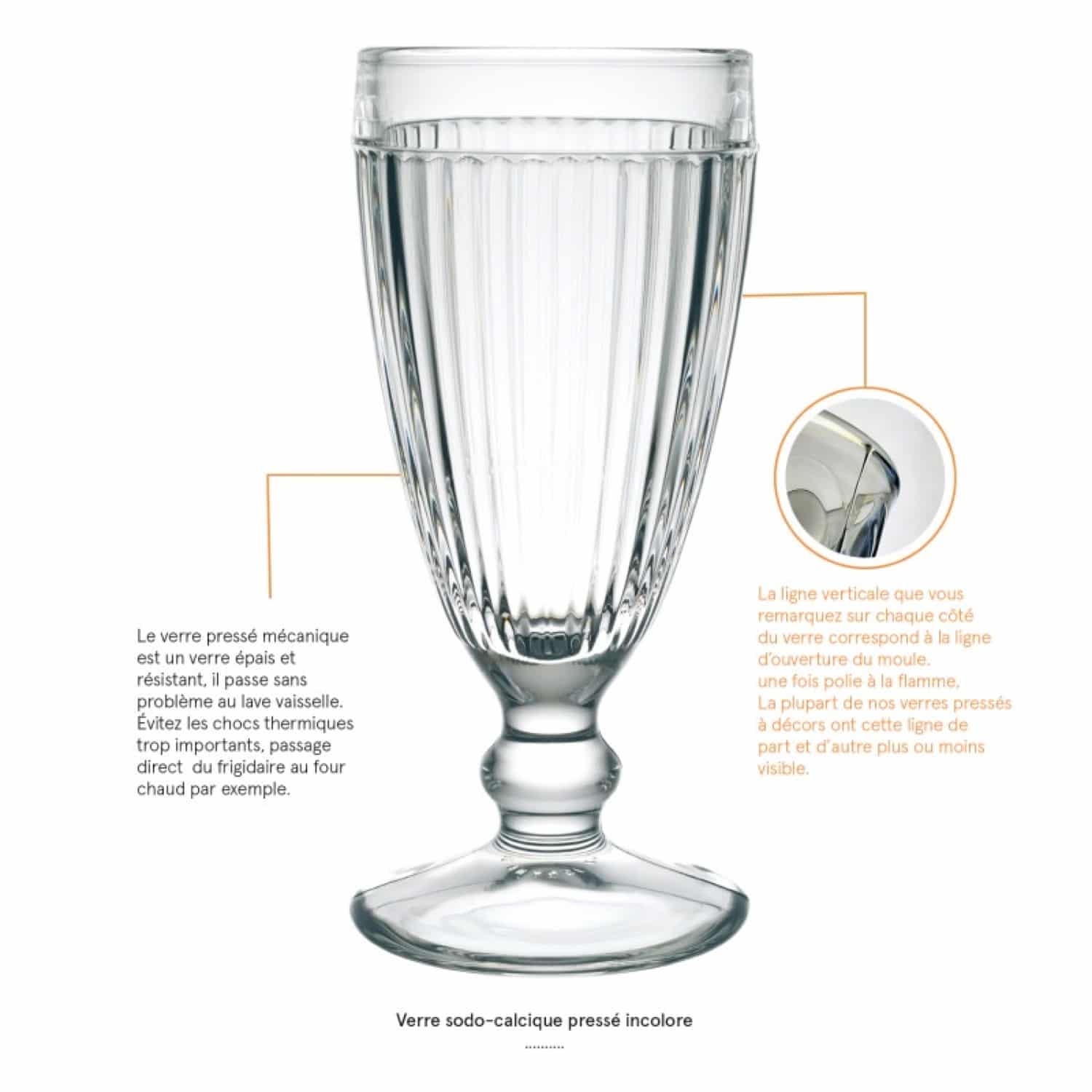 La Rochère Antillaise Ijsglas 29 cl - 6 Stuks - Glazen.nl