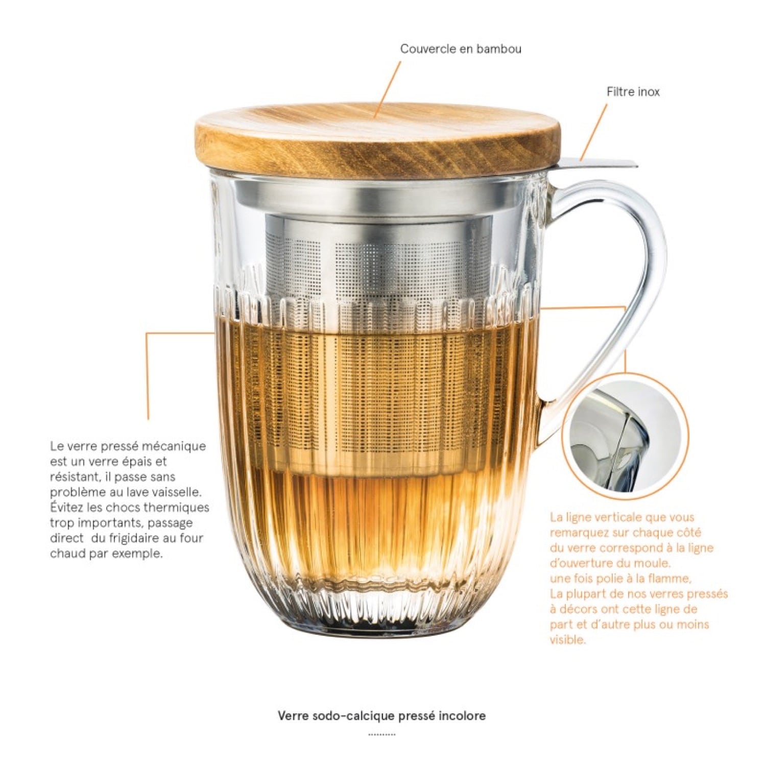 La Rochère Ouessant Theeset 36 Cl - Glazen.nl